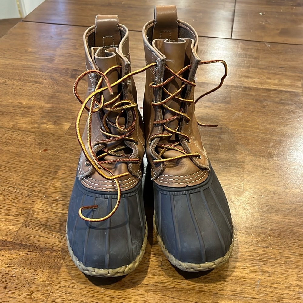 Kids llbean duck boots